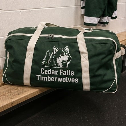 Carry Hockey Bag with custom branding