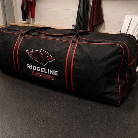 Goalie Hockey Bag with custom branding