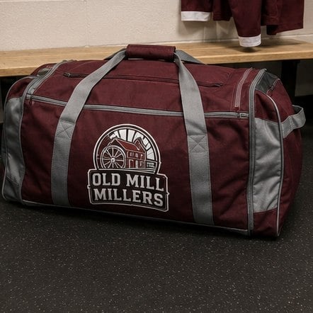 Player Duffel Bag with custom branding